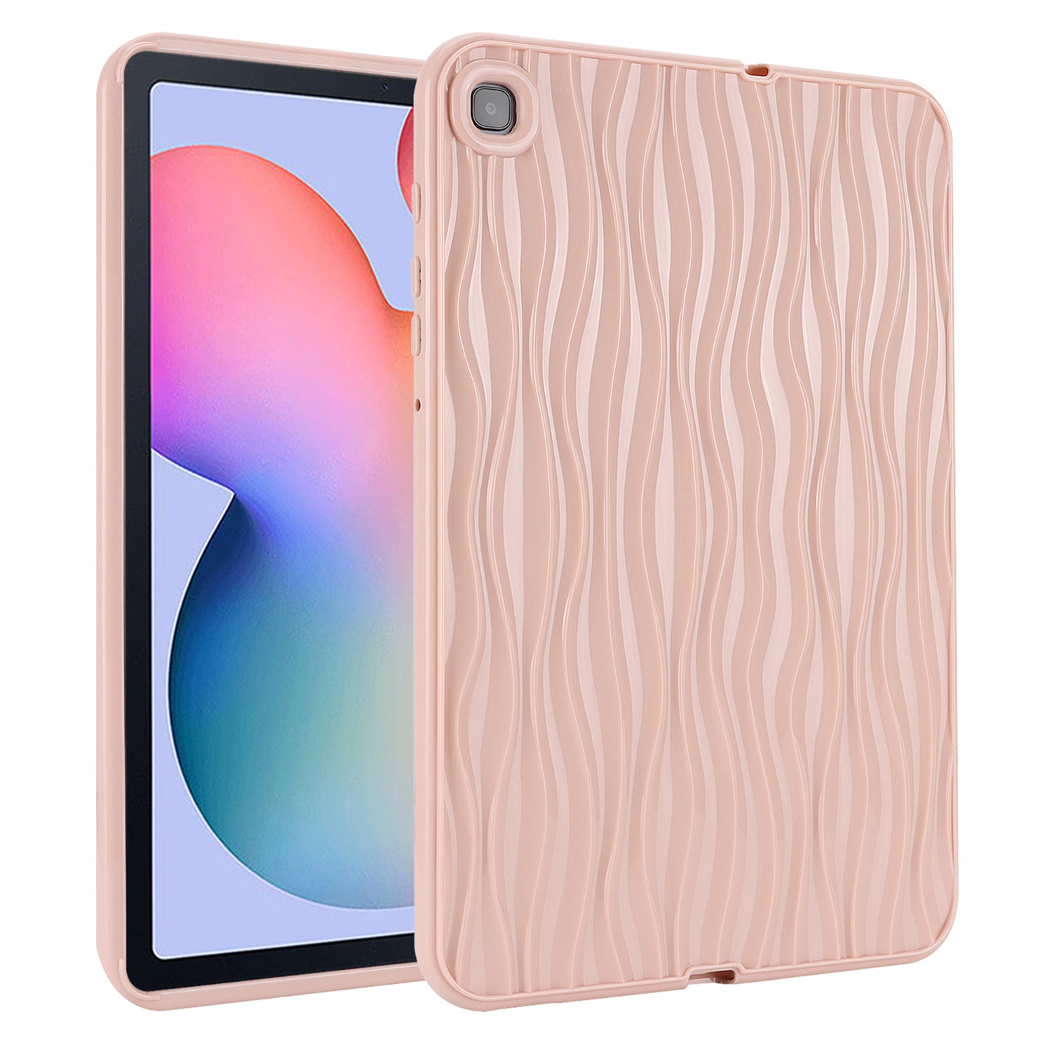 TPU Protective Case for Samsung Galaxy Tab S6 Lite P610 P615 Tab S6 Lite (2022) Solid Color Water Ripple Texture Tablet Cover TPU Protective Case for Samsung Galaxy Tab S6 Lite P610 P615 Tab S6 Lite (2022) Solid Color Water Ripple Texture Tablet Cover